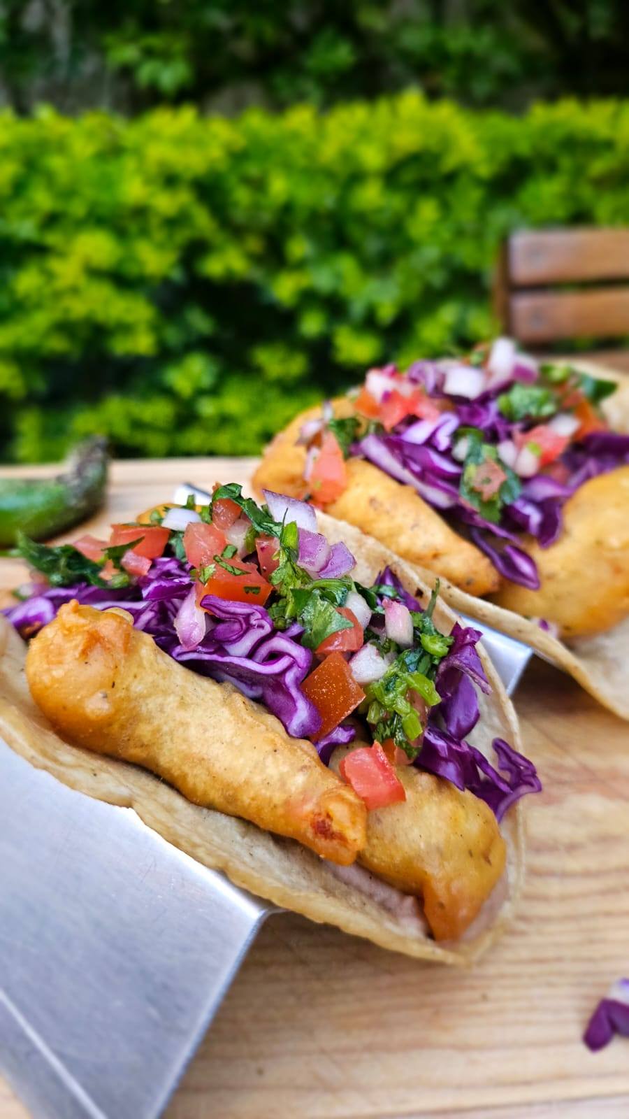 Tacos de pescado estilo Baja